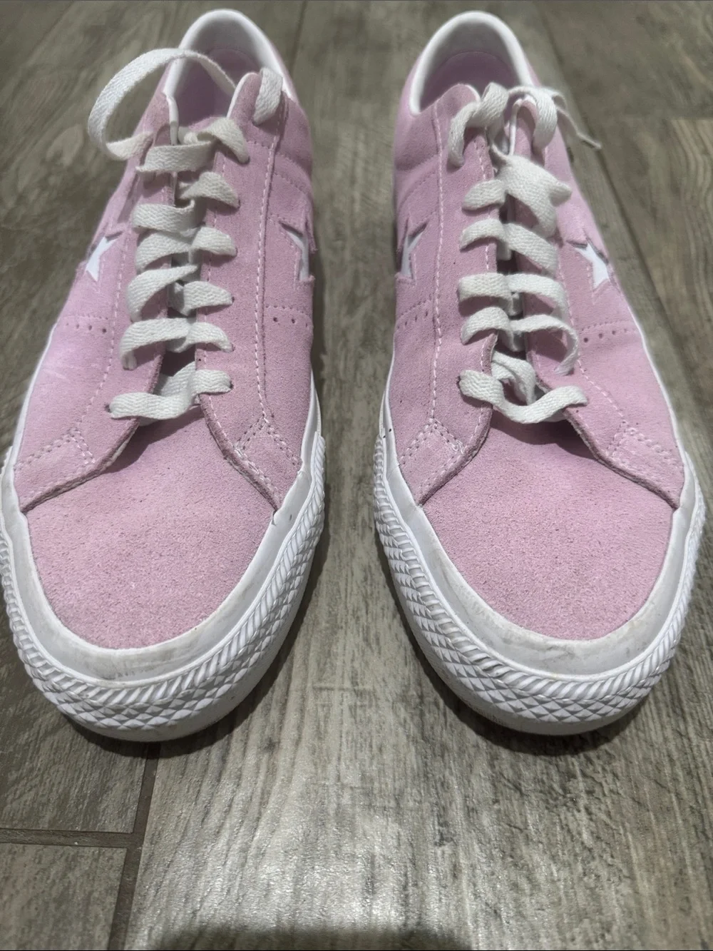 Converse soft pink